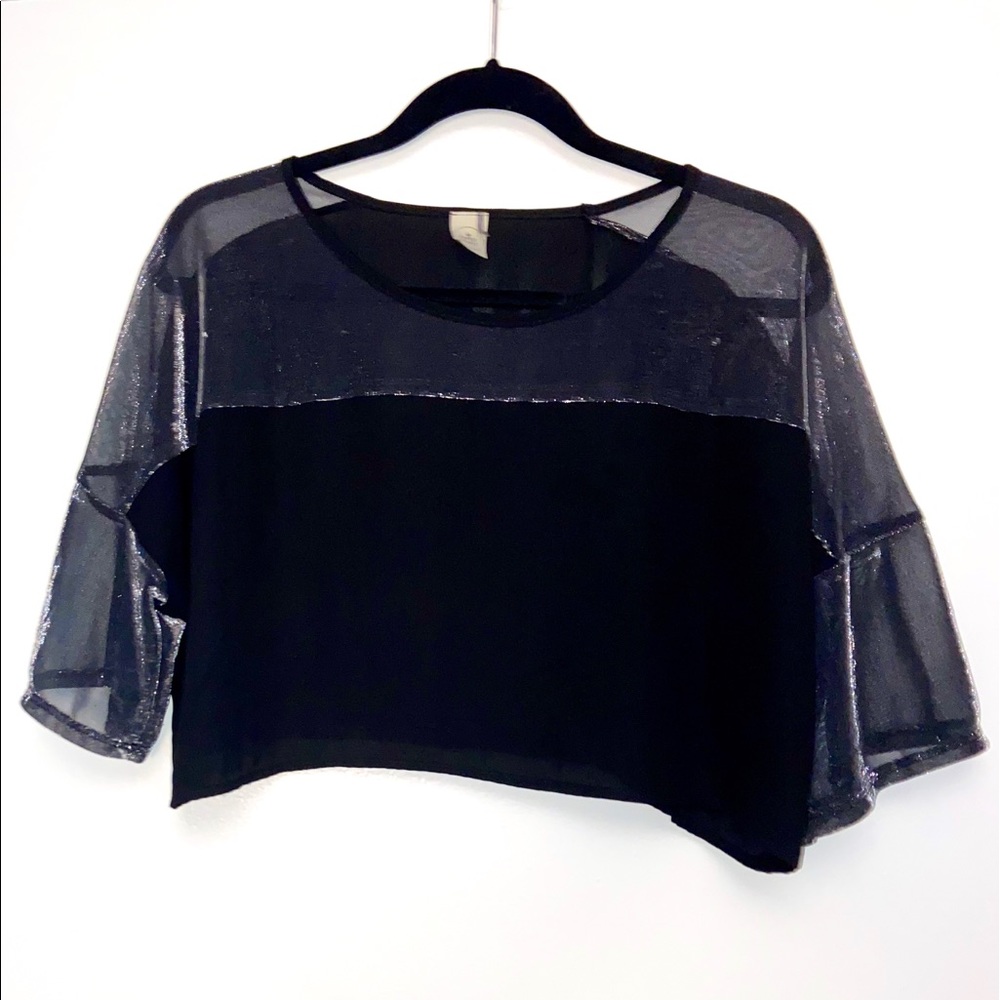 Paper Crane • Sheer Crop Top